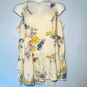 Floral challis babydoll